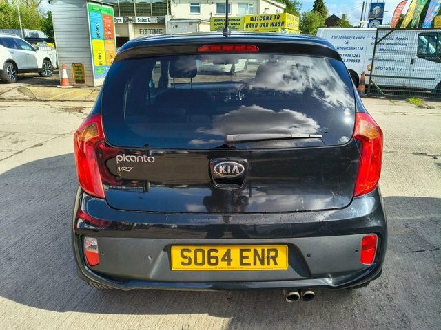 Kia Picanto Vr7 Hatchback SO64ENR Black #4