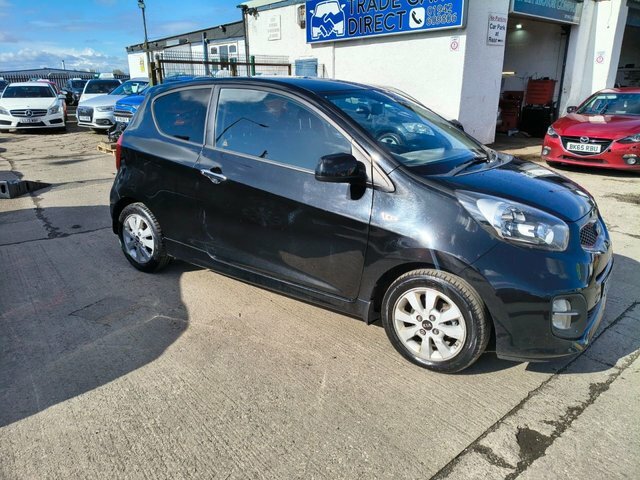 Kia Picanto Vr7 Hatchback SO64ENR Black #2