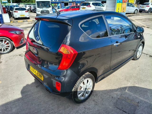 Kia Picanto Vr7 Hatchback SO64ENR Black #3