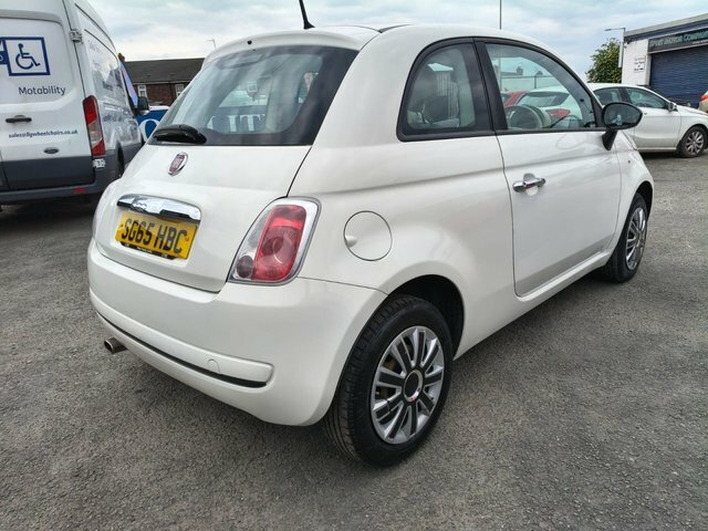 Fiat 500 Pop Hatchback SG65HBC White #3