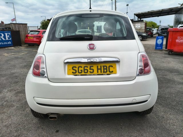 Fiat 500 Pop Hatchback SG65HBC White #4