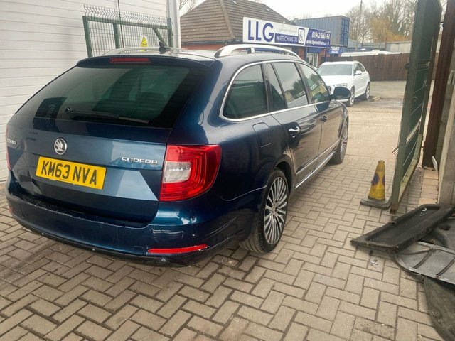 Skoda Superb Tdi Laurin Klement KM63NVA Blue #6