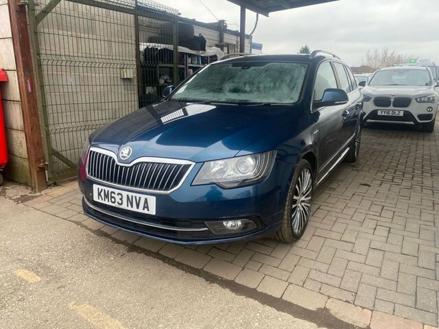 Skoda Superb Tdi Laurin Klement KM63NVA Blue #3