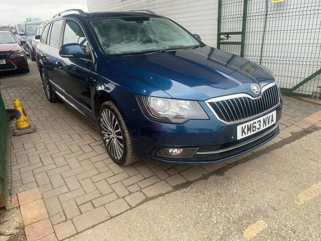 Skoda Superb Tdi Laurin Klement KM63NVA Blue #4