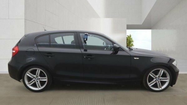 BMW 1 Series 118D M Sport Hatchback Black #5