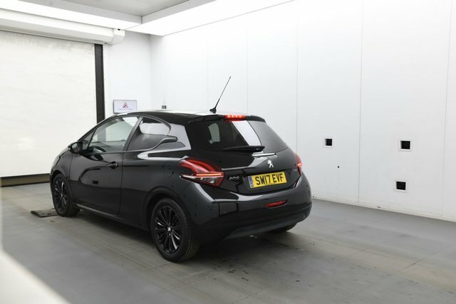 Peugeot 208 Puretech Black Edition Hatchback SW17EVF Black #3
