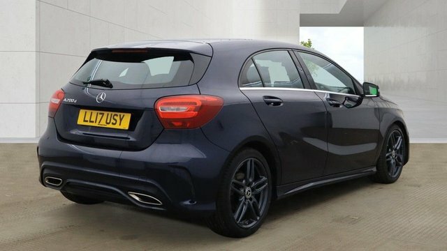 Mercedes-Benz A Class A200d Amg Line Hatchback LL17USY Blue #5