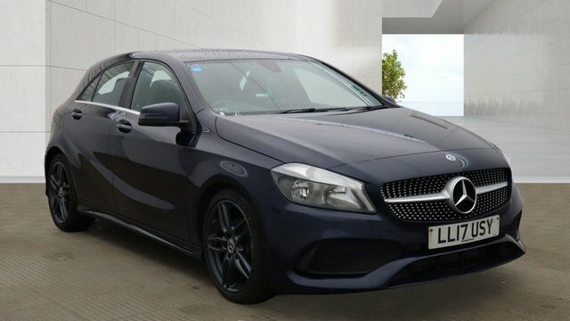 Mercedes-Benz A Class A200d Amg Line Hatchback LL17USY Blue #2