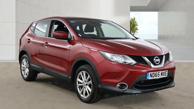 Nissan Qashqai Dig-t Acenta Suv Red
