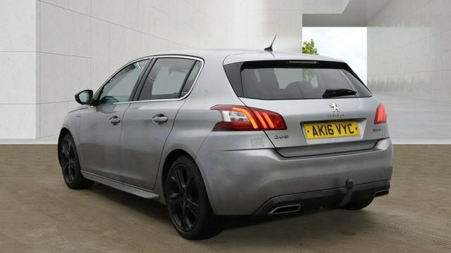 Peugeot 308 Bluehdi Gt Line Hatchback Grey #3