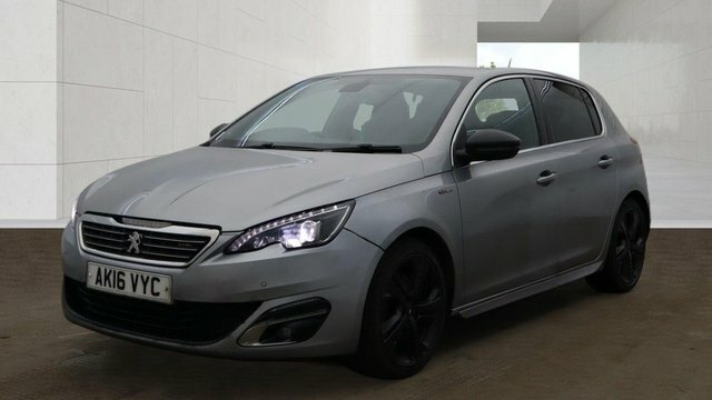 Peugeot 308 Bluehdi Gt Line Hatchback Grey #2
