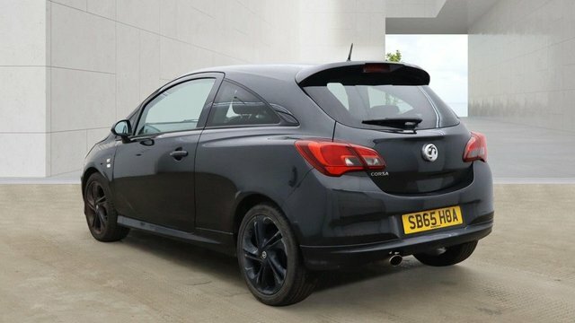 Vauxhall Corsa Limited Edition Hatchback SB65HOA Black #3