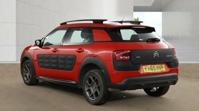 Citroen C4 Cactus Bluehdi Feel Hatchback Red #3
