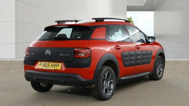 Citroen C4 Cactus Bluehdi Feel Hatchback Red #4