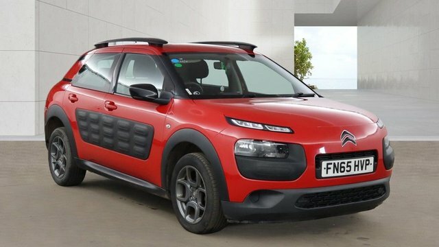 Citroen C4 Cactus Bluehdi Feel Hatchback Red