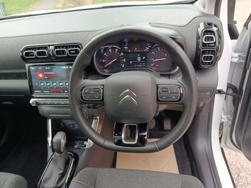 Citroen C3 Aircross 1.2 Puretech Shine Plus Suv Eat6 Euro 6 HG23KVR White #3