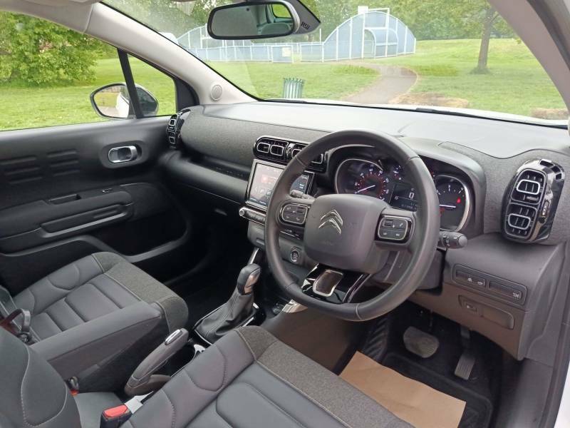 Citroen C3 Aircross 1.2 Puretech Shine Plus Suv Eat6 Euro 6 HG23KVR White #5