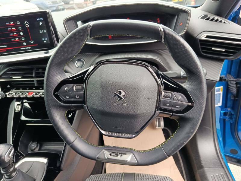 Peugeot 2008 1.2 Puretech Gt Suv Euro 6 Ss EN72SXT Blue #3