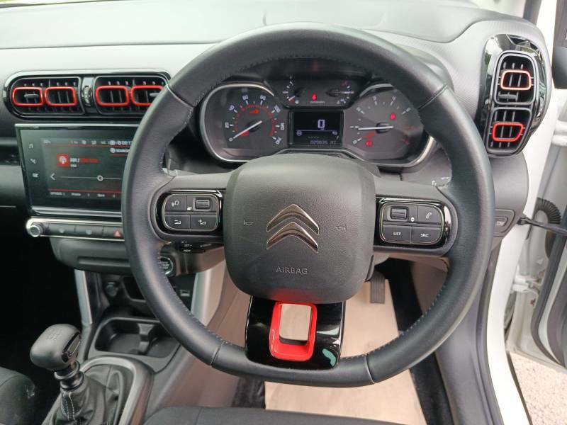 Citroen C3 Aircross 1.2 Puretech Shine Plus Suv Euro BN21GUK White #5