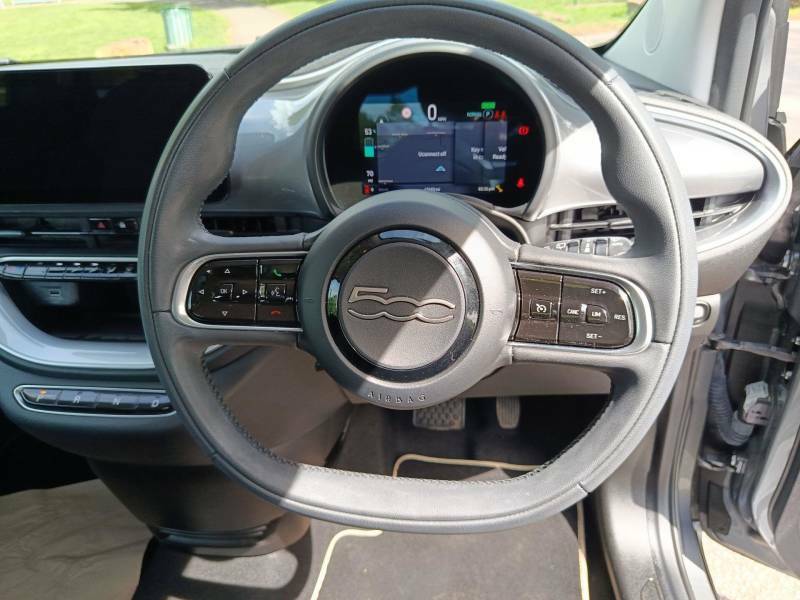 Fiat 500E 42Kwh Icon Hatchback 118 Ps - EO22VRF Grey #3
