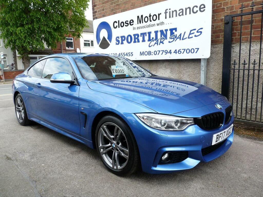 BMW 4 Series Gran Coupe Coupe 2.0 420D M Sport Euro 6 Ss 2017 Blue