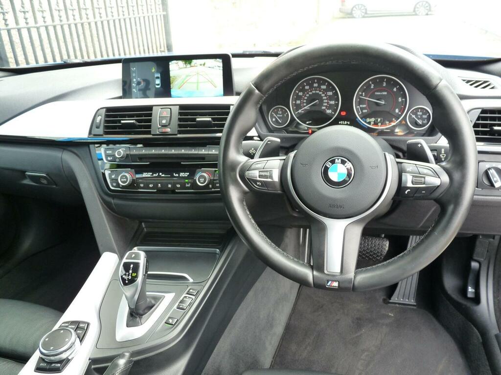 BMW 4 Series Gran Coupe Coupe 2.0 420D M Sport Euro 6 Ss 2017 BF17XGZ Blue #6