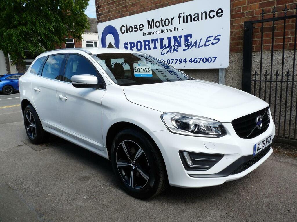 Volvo XC60 Suv 2.4 D4 R-design Lux Nav Awd Euro 6 Ss White