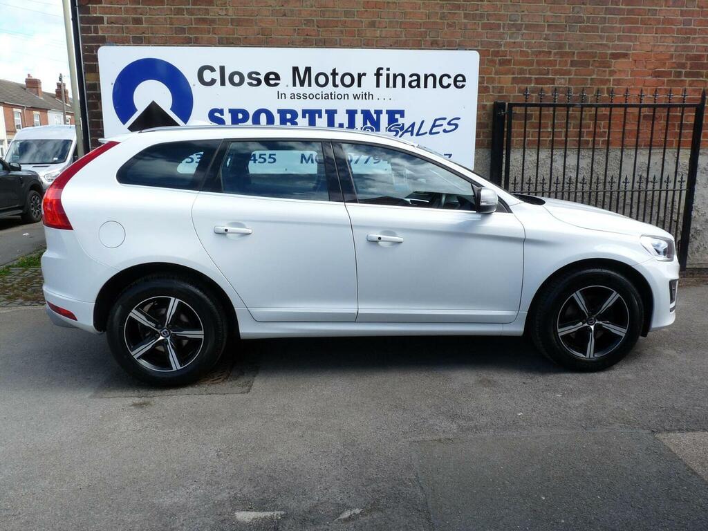 Volvo XC60 Suv 2.4 D4 R-design Lux Nav Awd Euro 6 Ss BL16WTK White #2