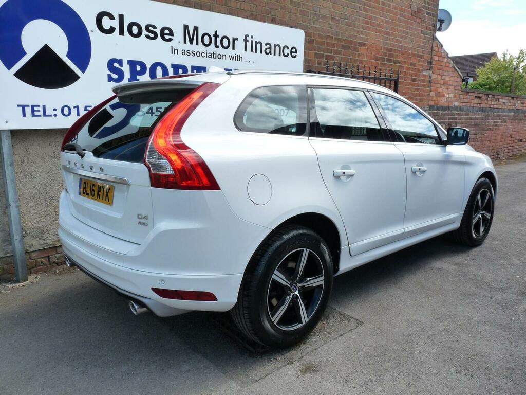 Volvo XC60 Suv 2.4 D4 R-design Lux Nav Awd Euro 6 Ss BL16WTK White #3