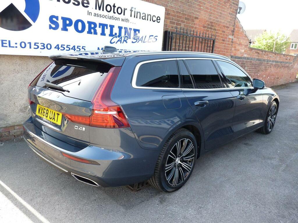 Volvo V60 Estate 2.0 D4 Inscription Euro 6 Ss 2 WX68UAT Blue #3