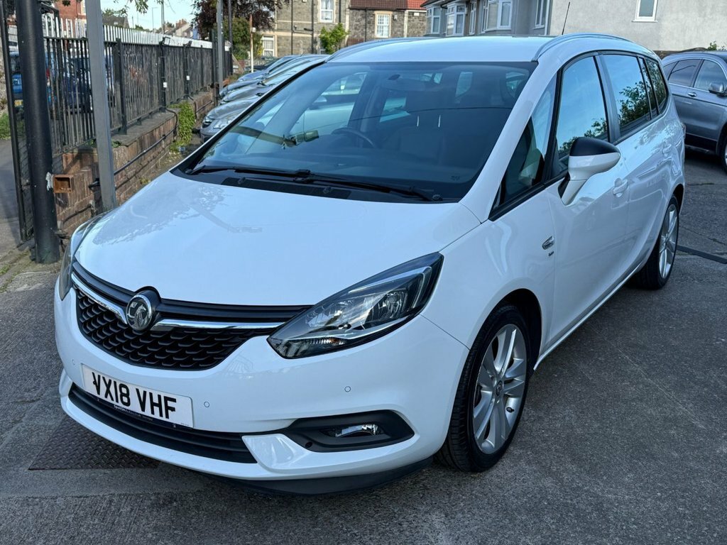 Vauxhall Zafira Tourer Turbo Sri Nav Mpv White #3