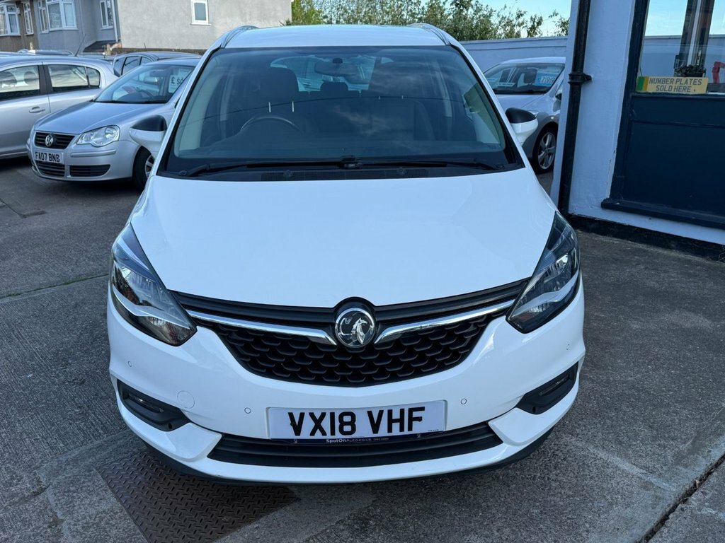 Vauxhall Zafira Tourer Turbo Sri Nav Mpv White #6