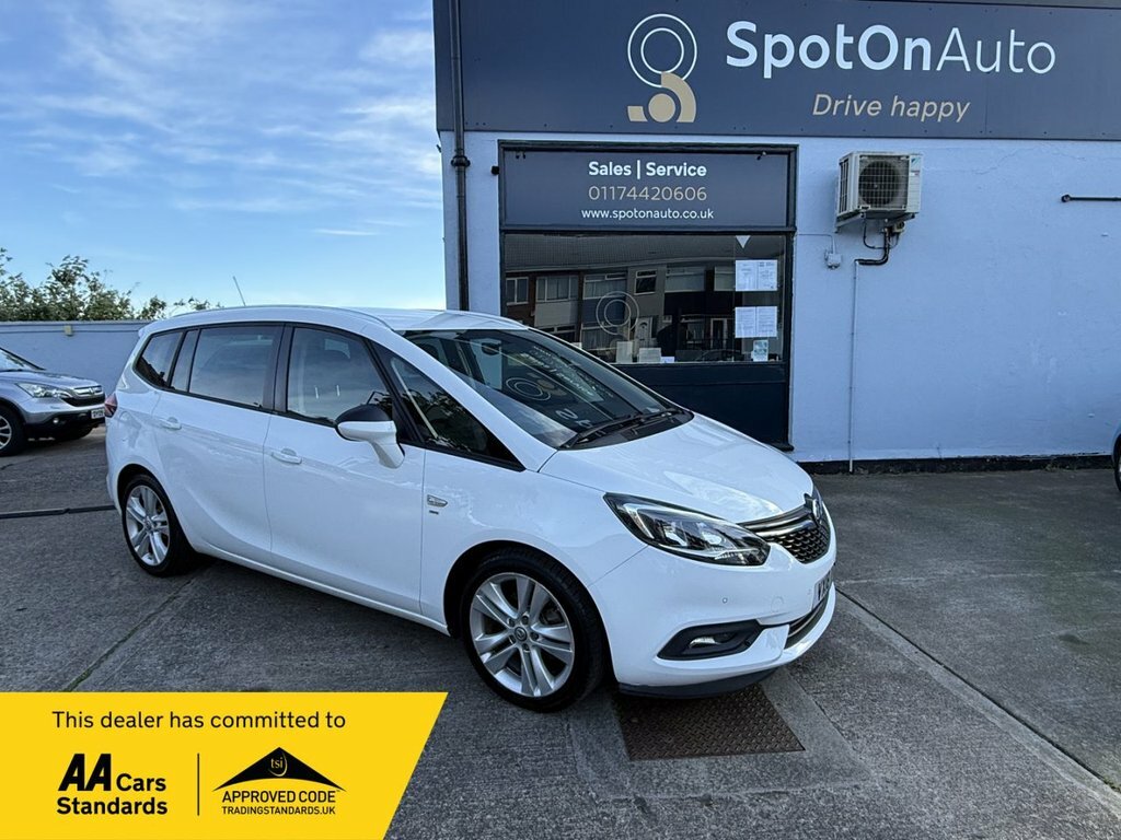 Vauxhall Zafira Tourer Turbo Sri Nav Mpv White