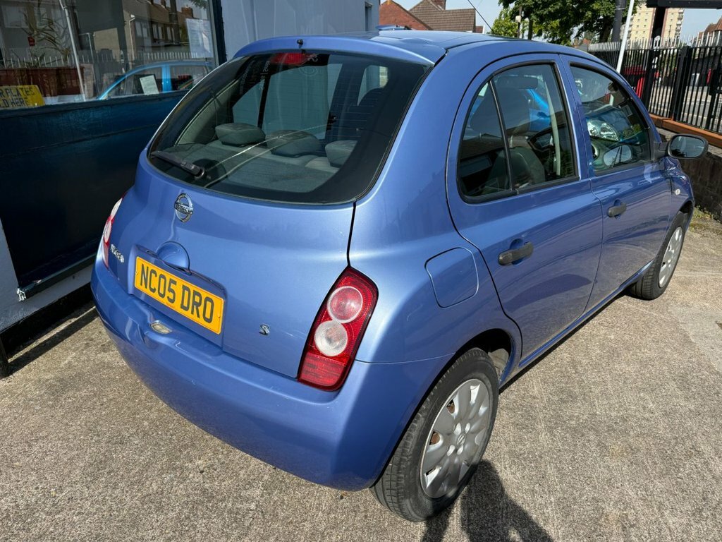 Nissan Micra 16V S Hatchback NC05DRO Blue #3