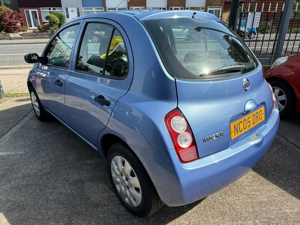 Nissan Micra 16V S Hatchback NC05DRO Blue #4