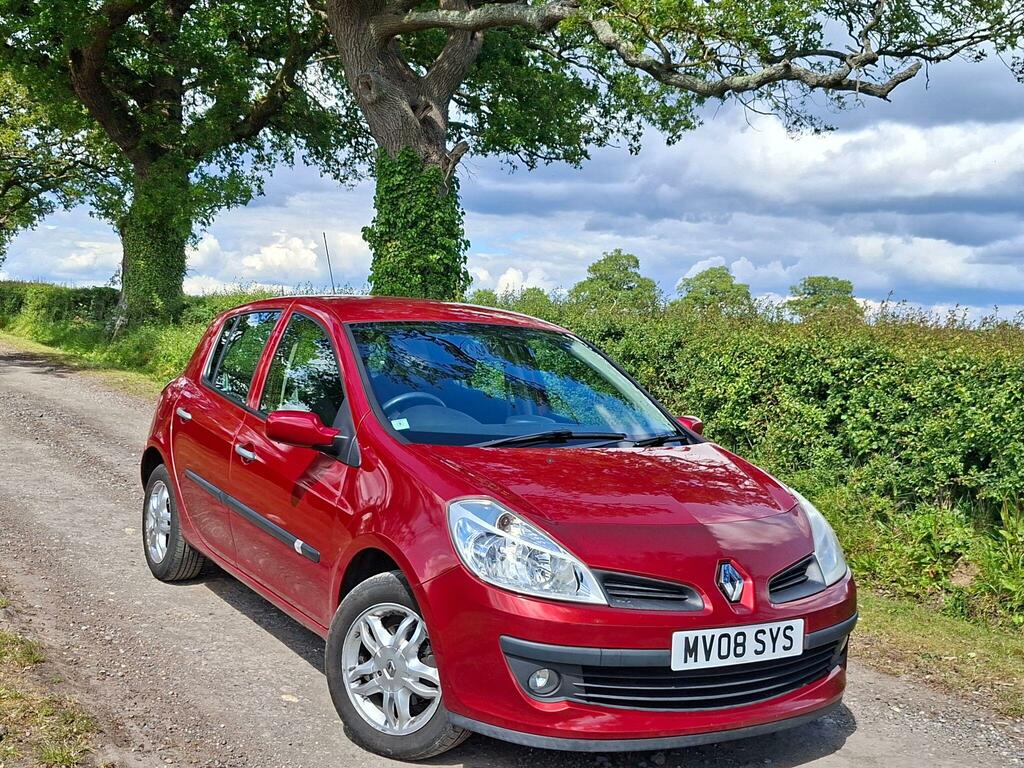 Renault Clio 1.6 Vvt Expression Red