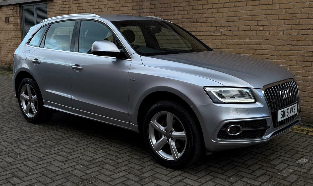 Audi Q5 2.0 Tfsi S Line Quattro Euro 6 Ss Silver #3