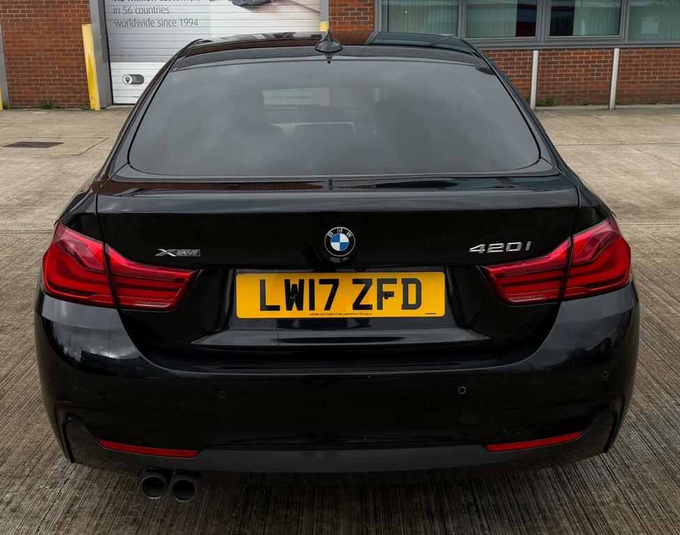 BMW 4 Series Gran Coupe 2.0 420I M Sport Xdrive Euro 6 Ss Black #6