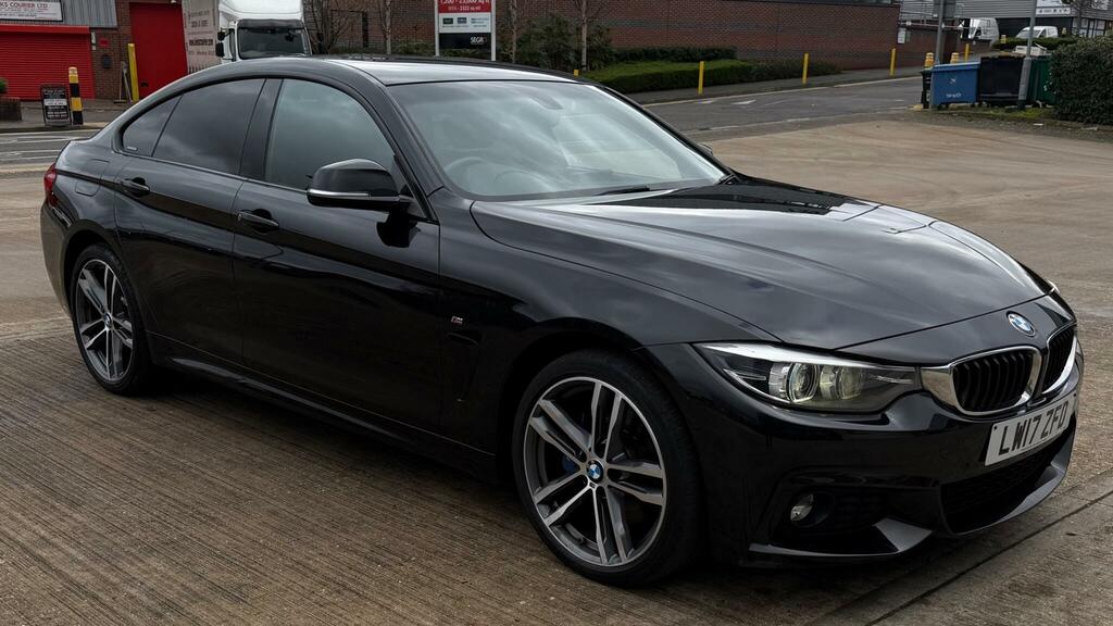 BMW 4 Series Gran Coupe 2.0 420I M Sport Xdrive Euro 6 Ss Black #3