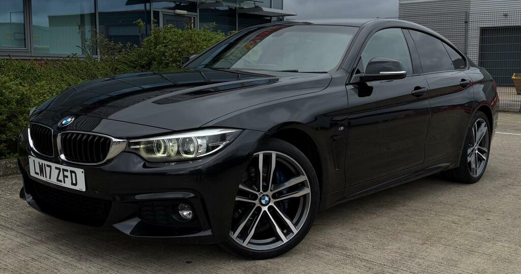 BMW 4 Series Gran Coupe 2.0 420I M Sport Xdrive Euro 6 Ss Black #4