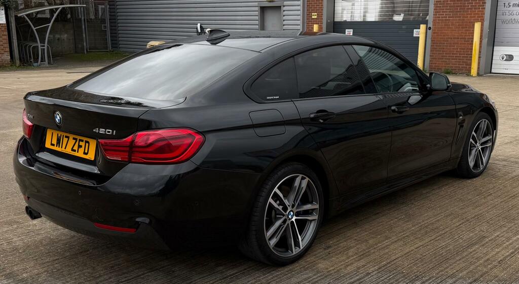BMW 4 Series Gran Coupe 2.0 420I M Sport Xdrive Euro 6 Ss Black #5