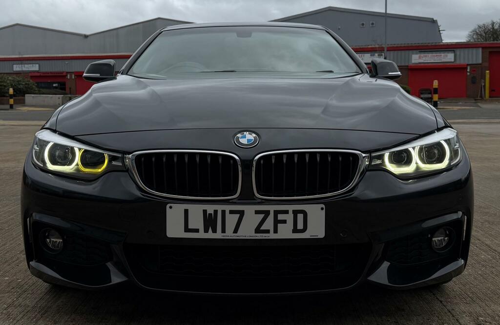 BMW 4 Series Gran Coupe 2.0 420I M Sport Xdrive Euro 6 Ss Black #2