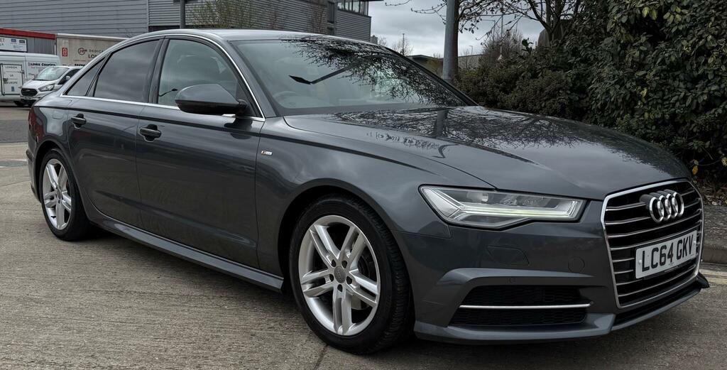Audi A6 Saloon 2.0 Tdi Ultra S Line S Tronic Euro 6 Ss Grey #3