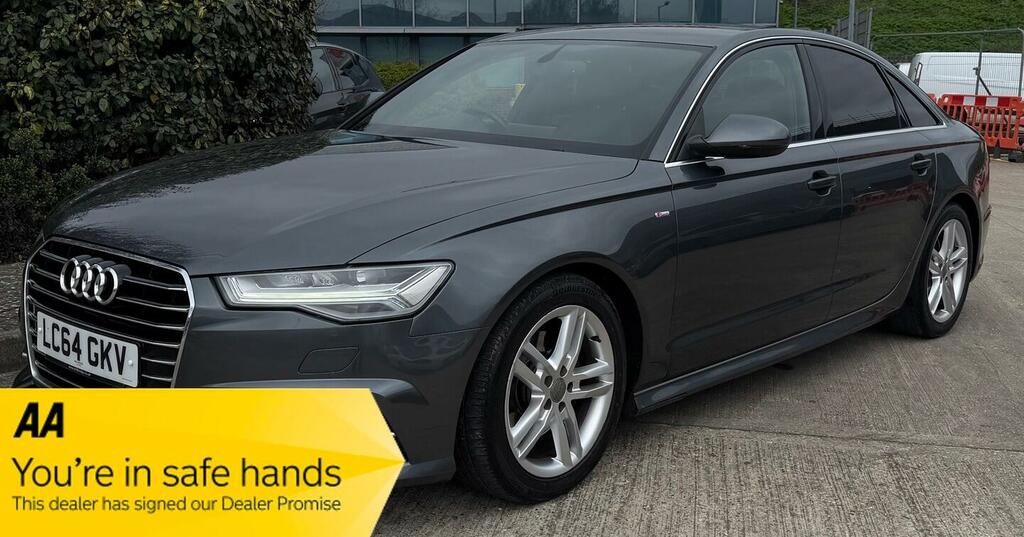 Audi A6 Saloon 2.0 Tdi Ultra S Line S Tronic Euro 6 Ss Grey