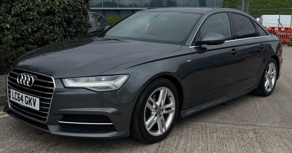 Audi A6 Saloon 2.0 Tdi Ultra S Line S Tronic Euro 6 Ss Grey #4