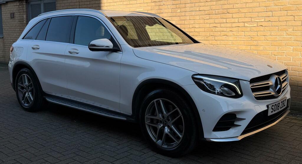 Mercedes-Benz GLC Class 2.1 Glc220d Amg Line G-tronic 4Matic Euro 6 Ss SO18ZBZ White #3