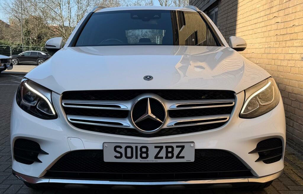 Mercedes-Benz GLC Class 2.1 Glc220d Amg Line G-tronic 4Matic Euro 6 Ss SO18ZBZ White #2