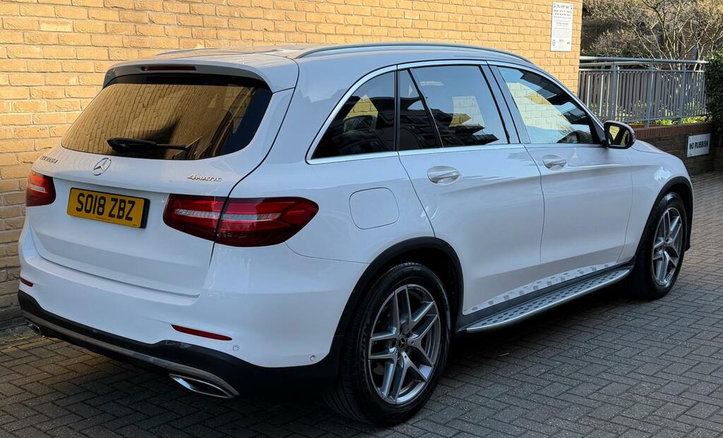 Mercedes-Benz GLC Class 2.1 Glc220d Amg Line G-tronic 4Matic Euro 6 Ss SO18ZBZ White #6