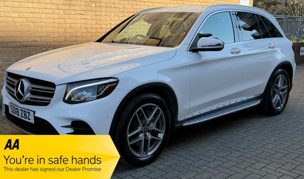 Mercedes-Benz GLC Class 2.1 Glc220d Amg Line G-tronic 4Matic Euro 6 Ss SO18ZBZ White