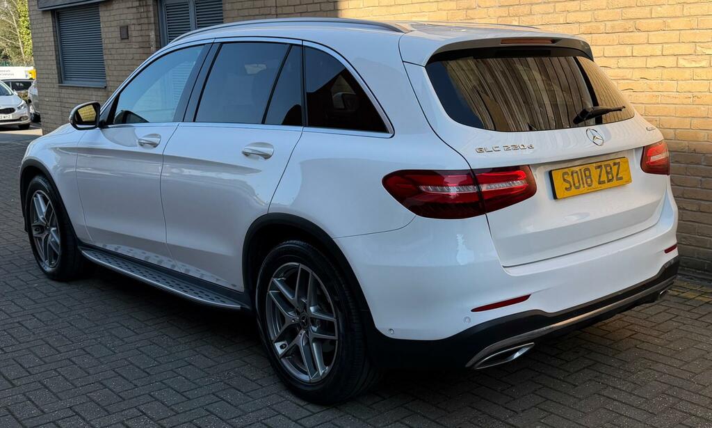 Mercedes-Benz GLC Class 2.1 Glc220d Amg Line G-tronic 4Matic Euro 6 Ss SO18ZBZ White #4